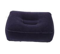 LOORGVEL Wear-Resistant Inflatable Airplane Footrest Pillow Foldable Travel Leg Support Cushion for Plane Car and Long-Distance Trips Portable Comfortable Foot Pedal for Elevating Legs and