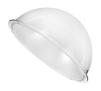 LOORGVEL Weatherproof Transparent Security Camera Sun Rain Cover Plastic Protective Dome Shield for Outdoor Surveillance Easy Mounting with High Optical Clarity and Rainproof Housing