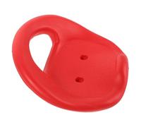 LOORGVEL Wide Bike Seat Replacement for Tricycles and Push Strollers Bicycle Saddle with Screws Supportive Thickened Red Cushion Easy Installation and Maintenance