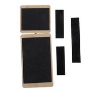 LOORGVEL Wooden Ankle Strengthener Board Single Leg Slip Balance Trainer for Foot Stretching and Stability Exercises Compact Portable Foot Strengthening Balance Board for Sprained Ankle