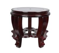 LOORGVEL Wooden Fish Tank Base Decorative Pedestal Stand for Turtle Aquarium High Home Display Rack with Antique Style for Living Party Festival