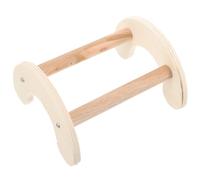 LOORGVEL Wooden Stand for Chick Perch Chicken Pet Bird Standing Rack Natural Wood Material for Parrot Training at Home