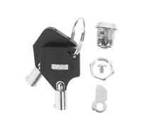 LOORGVEL Zinc Alloy Tubular Security Cabinet Lock for Mailbox Cupboard with Thickened Theft Design Installation Durable Corrosion Resistant for File Cabinet Wardrobe