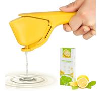 Loorri Lemon Squeezer, Lemon Juicer Hand Lime Squeezer, Large Manual Citrus Press That Folds Flat for Space, Ergonomic Design with Sideways Pivot, for Fruit, Lemon, Lime, Cirtus, Easy to Use