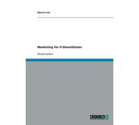 Loos - Marketing fr IT-Dienstleister - New paperback or softback - P555z
