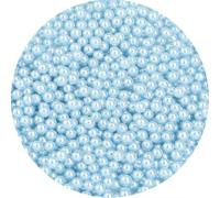 Loose 1.5mm-10mm 25 Color No Holes Pearl DIY Imitation Pearl Beads for Needlework & Jewelry Making-Light Blue-3.0mm 1000pcs