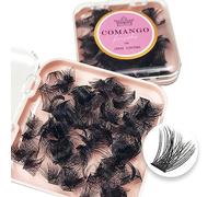 Loose Cluster Eyelashes C Curl 10mm DIY Eyelash Extensions Mega Volume Individual Lashes Eyelash Cluster 144pcs