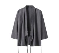 Loose Cotton Linen Kung Fu Martial Arts Suit Jacket Long Sleeves - Men Tang Suit Hanfu Chinese Traditional Clothes,Tai Chi Clothes Long Sleeve, Zen Meditation Unifor