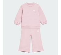 Adidas Originals Loose Crew Top Wide Leg Pants Set Pink 24 Months-3 Years Kids