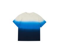 Loose Fit Dip Dye Effect Mesh Interlock T-Shirt for Children s.Oliver Bleu 11/12 years