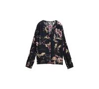 Loose Fit Long Sleeve Patterned Shirt for Women Tom Tailor Bleu 38