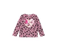 Loose Fit Long Sleeve T-Shirt with All-Over Print and Reversible Sequins Girl s.Oliver Rose 2/3 years