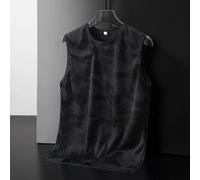 Loose Fit Polyester Tank for top Camouflage Printed Women Loose | Camouflage print design, ice silk fabric, loose for fit for comfort, medium stretch, summer fashion