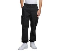 Loose fit ripstop cargo trousers Urban Classics Black 30