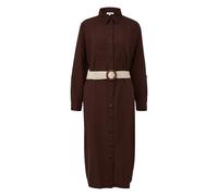 Loose-Fit Shirt Dress with Woven Belt for Women s.Oliver Marron 40