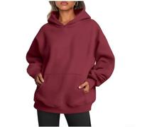 Loose Fit Sweatshirt Long Sleeve Solid Color for top Female Loose | Soft polyester fabric, moderate elasticity, fashion style, ideal for daily wear and holidays
