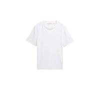 Loose Fit T-Shirt Women Tom Tailor Denim Blanc M