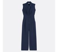 Loose Fit Trousers Jumpsuit, Sleeveless, TORI Midnight Blue
