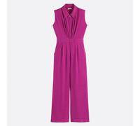 Loose Fit Trousers Jumpsuit, Sleeveless, TORI Raspberry