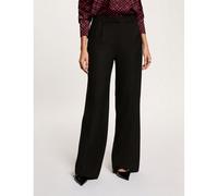 Loose Fit Wide Leg Trousers Black