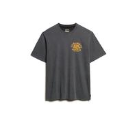 Loose-fitting patterned T-shirt Superdry Biker Rock Noir M