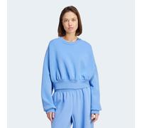 Adidas All Szn Soft Lux Loose Sweatshirt Blue S / Regular Women