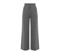 Loose-fitting Trousers, female, Theory, Wide Trousers, Gray, M, Trousers M