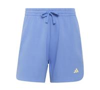 Loose fleece top for women adidas Studio 3-Stripes L