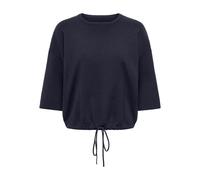 Loose Knit Tie Women's Jumper Only Siteri Bleu XL
