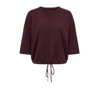 Loose Knit Tie Women's Jumper Only Siteri Rouge M