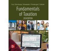 Loose Leaf for Fundamentals of Taxation 2024 Edition