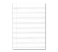Loose Leaf Paper A4 Ruled with Margin (2500 Pack) EN09808