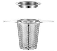 Loose Leaf Tea Filter 316 Steel Wide Handle Fit(Both Ears)