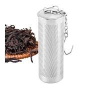 Loose Leaf Tea Filter, Stainless Steel with Hook and Chain for Hanging on the Edge, Loose Leaf Tea Strainer for Filtering, Cup, Cup, Bowl, Beginners