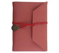 Loose-Leaf Tri-fold Travel Handbook Pu Leather Notebook Stationery Notepad Multi-Purpose Scrapbook 8 Color Loose Leaf Binder Rings Assorted Sizes