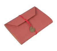 Loose-Leaf Tri-fold Travel Handbook Pu Leather Notebook Stationery Notepad Multi-Purpose Scrapbook 8 Color Notebook Lined