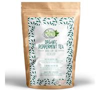 Loose Peppermint Tea Loose Leaf - Organic Mint Tea, Rubbed Whole Peppermint Leaves, 50 g Pouch, Premium Egyptian Harvest - The Natural Health Market