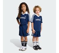 LOOSE POLO PINSTRIPE SHORT TEE SET