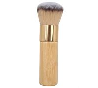 Loose Powder Brush, Soft Portable Makeup Brushes Cosmetic Applying Tool Makeup Tool With Bamboo Handle For Liquid, Cream, Powder