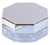Loose powder container DIY Octagonal Loose Powder Compact Empty Plastic With Puff 10g Sifter 6.7x2.5cm