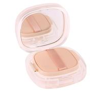 Loose powder container Portable Empty Air Cushion Box With Puff Mirror 7.5x2.7cm/2.95x1.06 Inch ABS PP Cosmetic Container 1 Pc