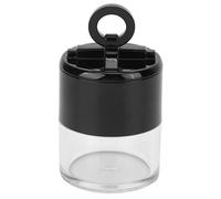 Loose Powder Empty Box Mini Portable Empty Makeup Powder Container with Flocking Puff (Mushroom Shape)