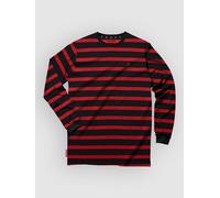 Loose Riders Austin Black Long Sleeve Tech Tee red XL