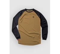 Loose Riders Ess. Black Long Sleeve Jersey tan S