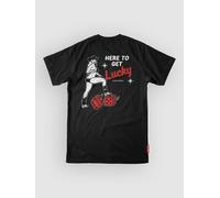 Loose Riders Here To Get Lucky Tech Tee black M