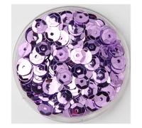 Loose Sequins Mix Color 4mm 5mm 6mm Sequin PVC Round Cup Sequins Paillettes Sewing Wedding Crafts for Crafts(Color 17,5mm 10g 1200pcs)