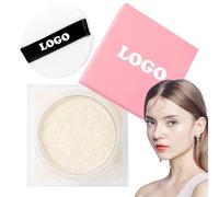 Loose Setting Powder | Facial Finishing Powder Oil Control Foundation Powder | Long-Wear Loose Makeup Powder For Outgoing Daily Commutes Live Streaming Travel