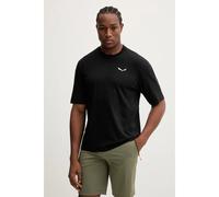 Salewa Eagle Loose Short Sleeve T-shirt Black L Men