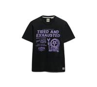 Loose T-shirt Superdry Local Business Noir XL