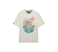 Loose T-shirt Superdry Maritime Blanc 3XL